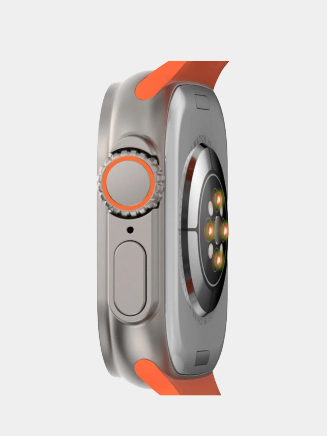 Оранжевый умные смарт фитнес часы 8 серии DT No.1 8 Ultra, Smart Watch 8 Series, 49 мм