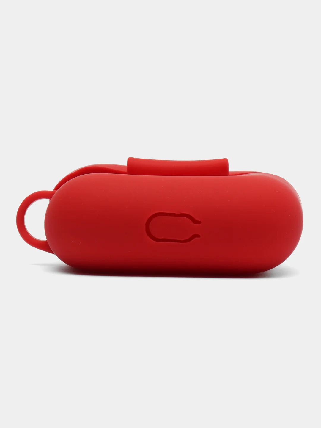 Марсала силиконовый чехол для наушников Apple Airpods Pro, с карабином