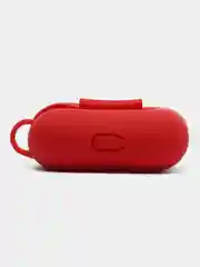Марсала силиконовый чехол для наушников Apple Airpods Pro, с карабином