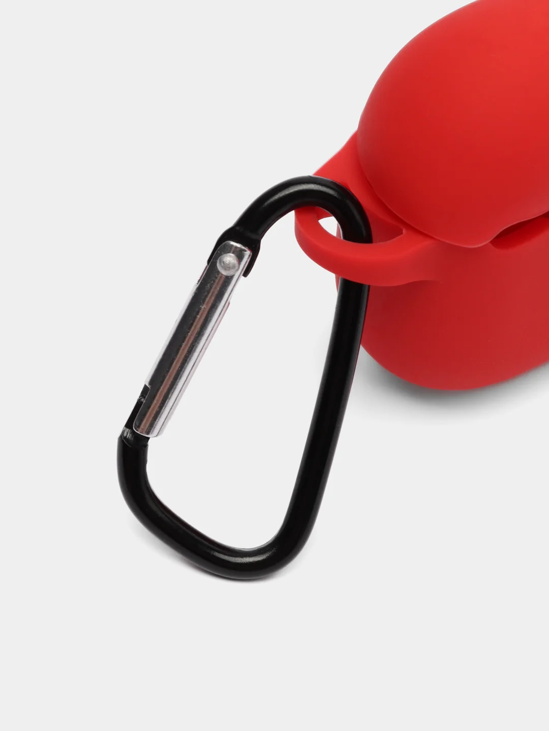 Марсала силиконовый чехол для наушников Apple Airpods Pro, с карабином