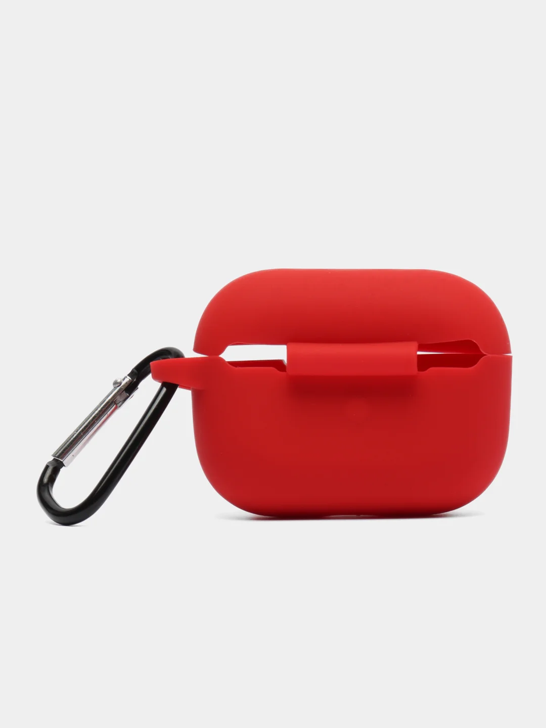Марсала силиконовый чехол для наушников Apple Airpods Pro, с карабином