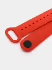 Оранжевый силиконовый ремешок для фитнес-браслета Xiaomi Mi Band 7