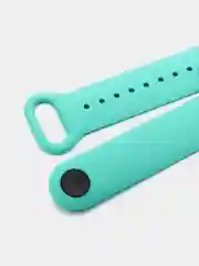 Бирюзовый силиконовый ремешок для фитнес-браслета Xiaomi Mi Band 7