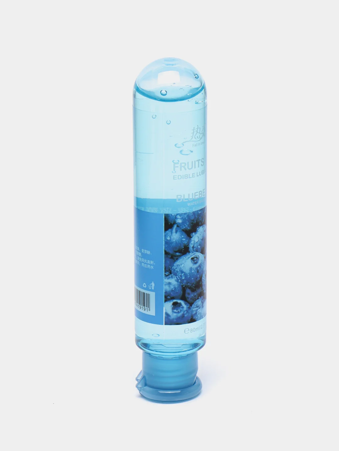 Синий лубрикант Fruits Fun, на водной основе
