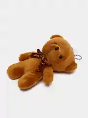 Коричневый мишка плюшевый, брелок, подвеска