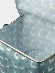 Голубой корзина для хранения игрушек