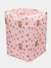 Розовый корзина для хранения игрушек