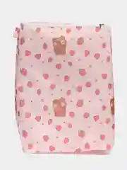 Розовый корзина для хранения игрушек