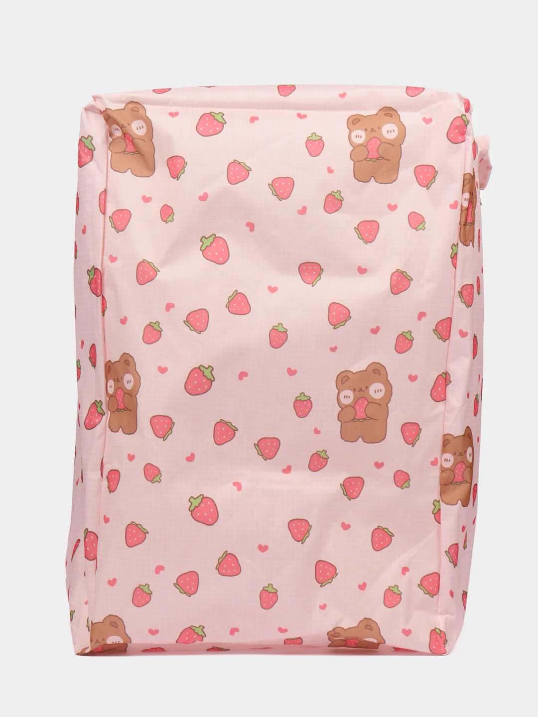 Розовый корзина для хранения игрушек
