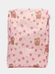 Розовый корзина для хранения игрушек