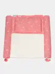 Кораллово-розовый матрас на комод для пеленания