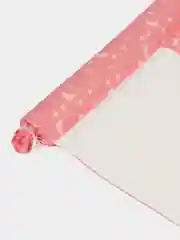 Кораллово-розовый матрас на комод для пеленания