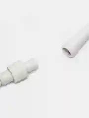 Белый уличная гирлянда Бахрома