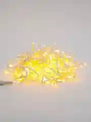 Белый уличная гирлянда Бахрома