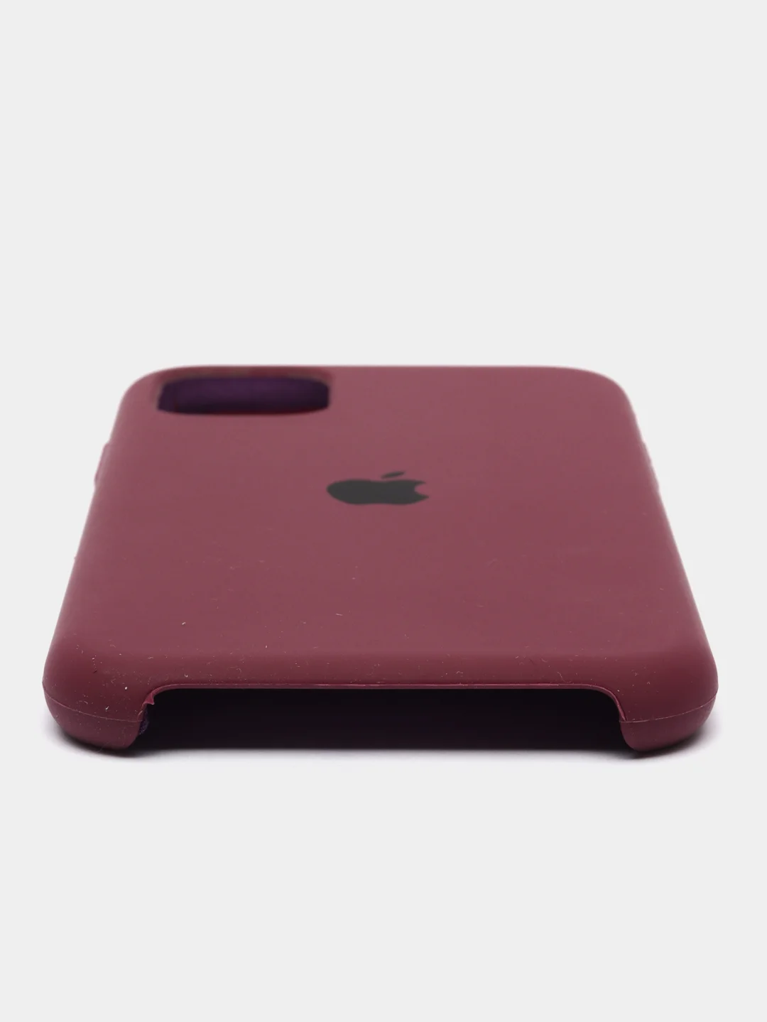 Бордовый чехол для iPhone 11, силиконовый
