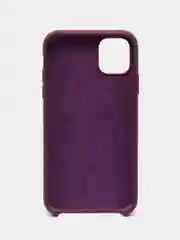 Бордовый чехол для iPhone 11, силиконовый