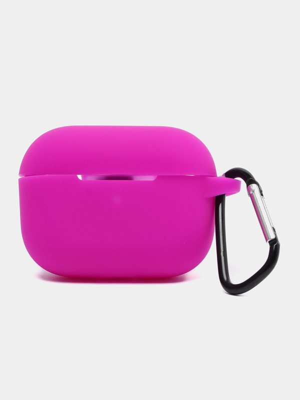 Силиконовый чехол для наушников Apple Airpods Pro, с карабином