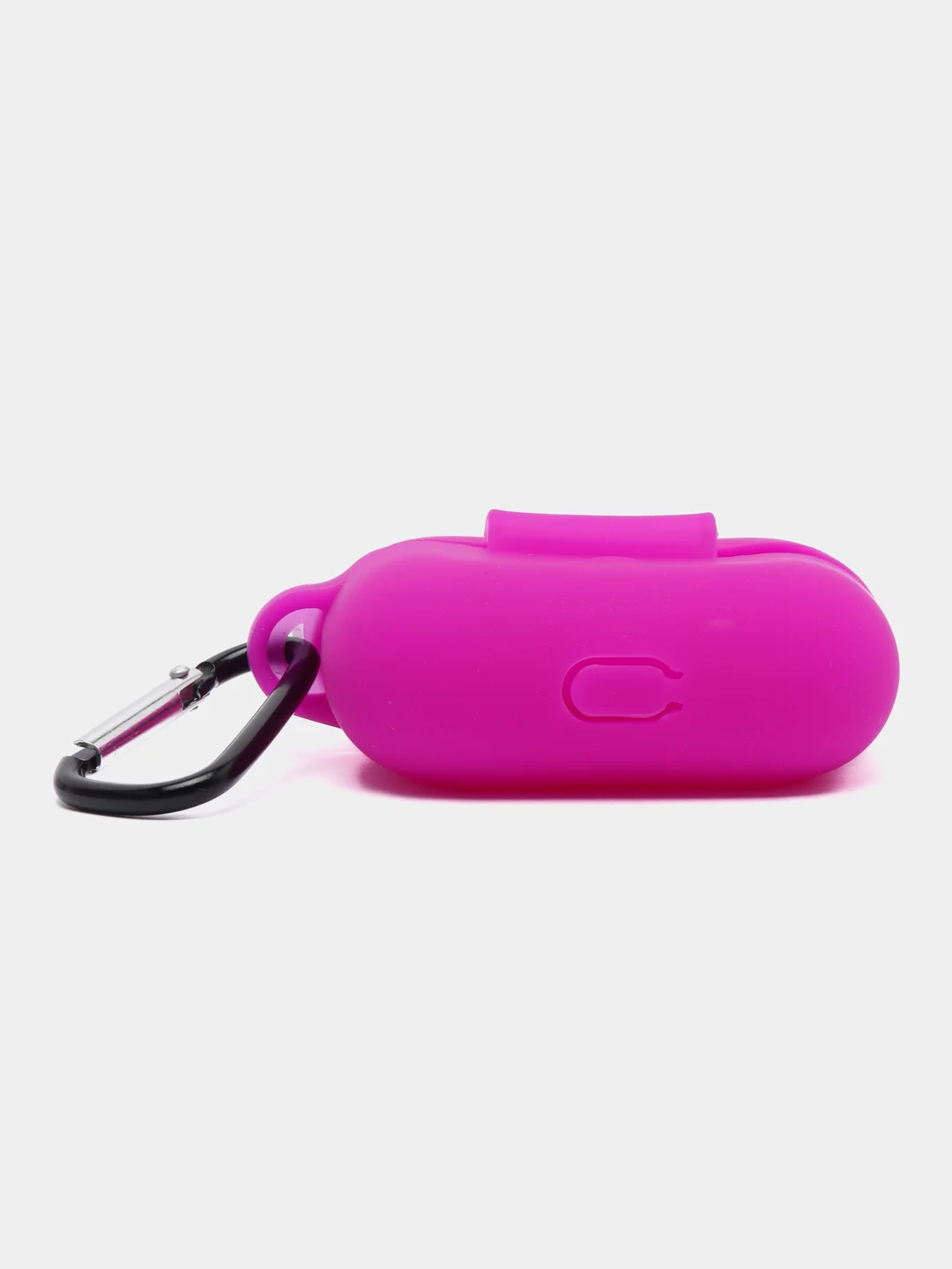 Аметистовый силиконовый чехол для наушников Apple Airpods Pro, с карабином