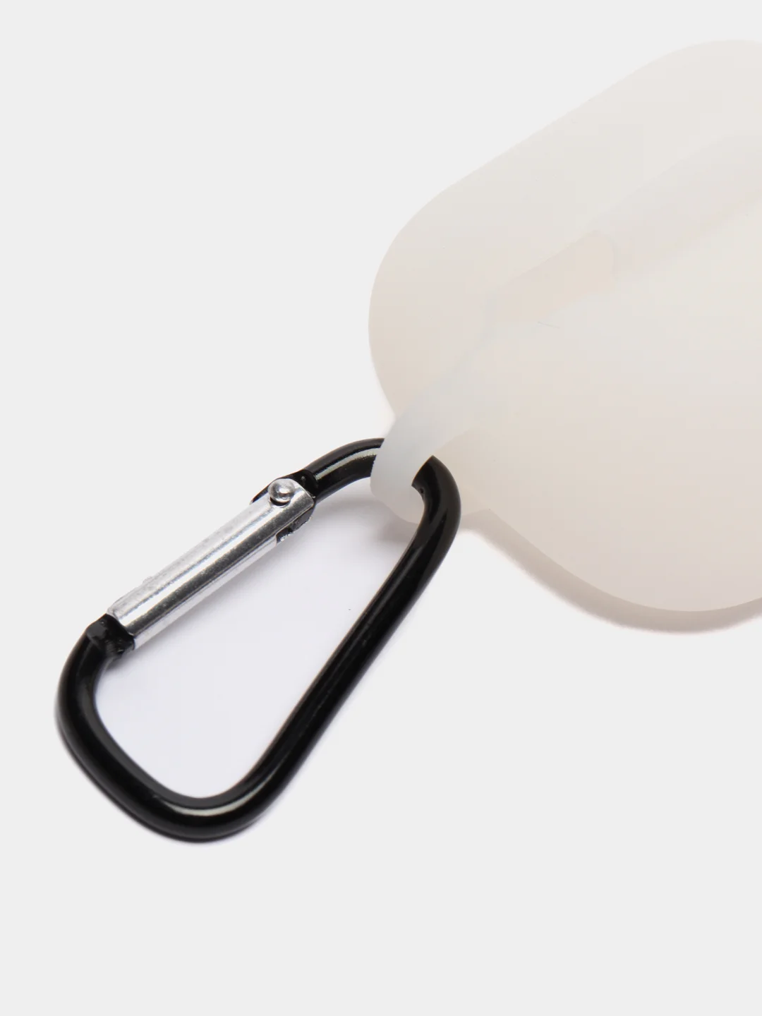 Прозрачный силиконовый чехол для наушников Apple Airpods Pro, с карабином