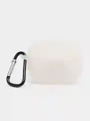 Прозрачный силиконовый чехол для наушников Apple Airpods Pro, с карабином