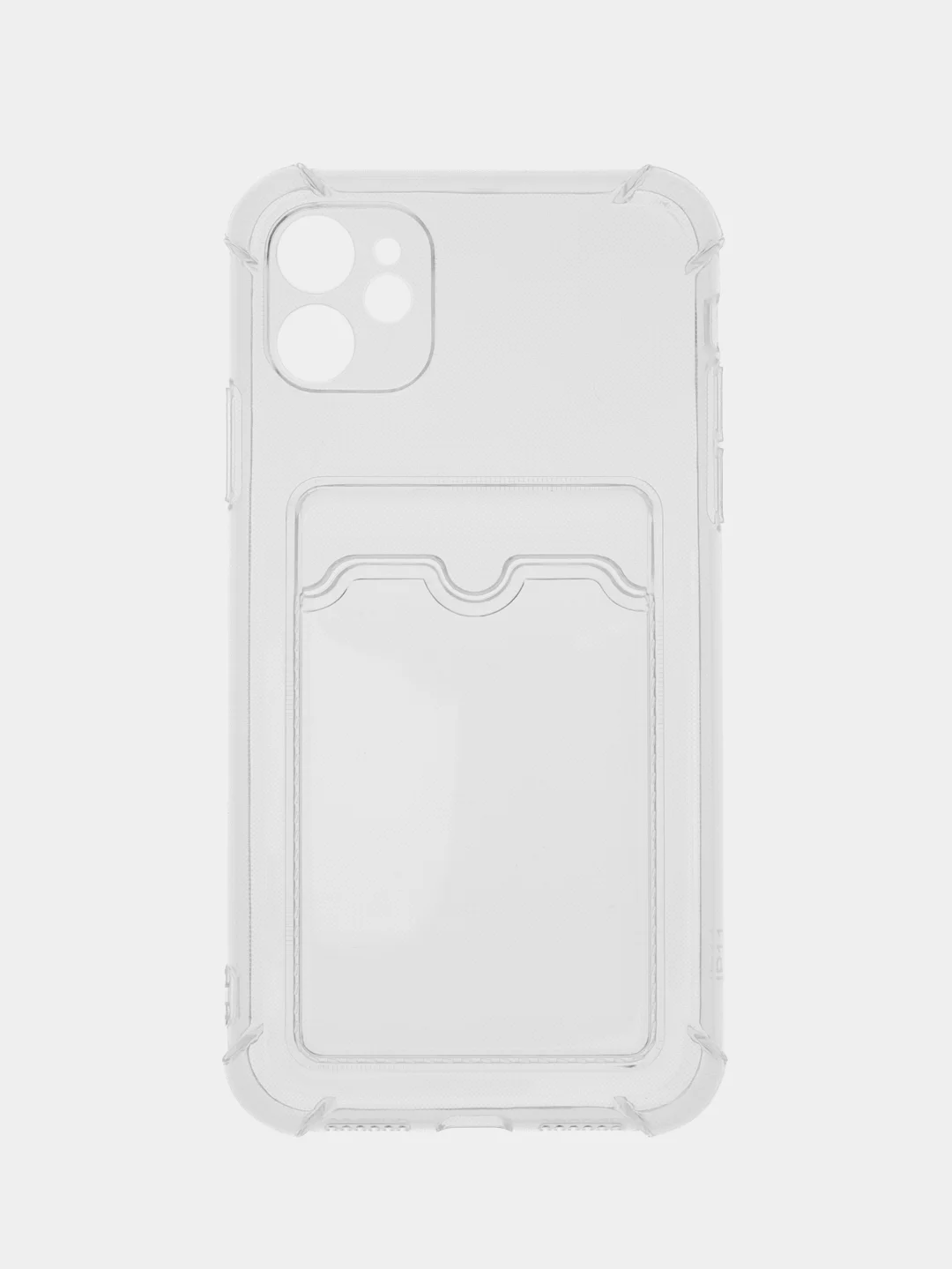 Прозрачный чехол для iPhone 11, силиконовый
