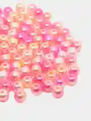 Конфетный жемчужные бусины с эффектом градиента, 6 мм