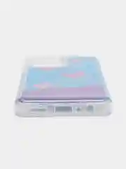 Пурпурный чехол силиконовый Realme 9 4G / 9 Pro Plus  / Реалми 9 Про Плюс жидкий, переливающийся