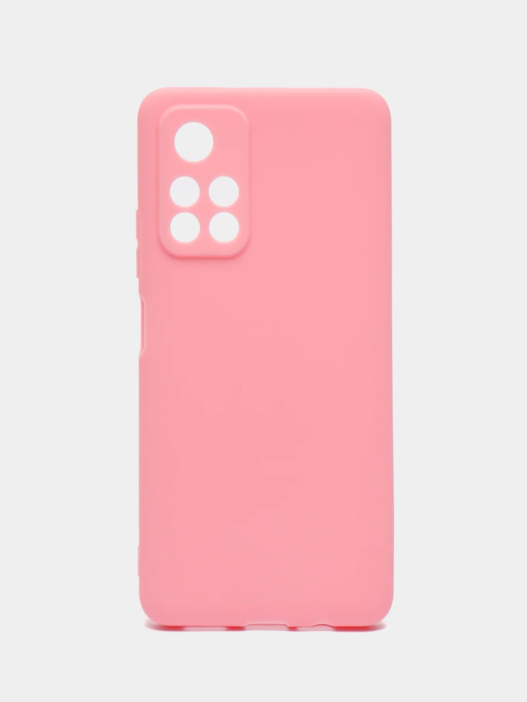 Розовый чехол для Xiaomi Poco M4 Pro 5G, Redmi Note 11 5G, (Поко М4 Про 5G, Нот 11 5G) силиконовый