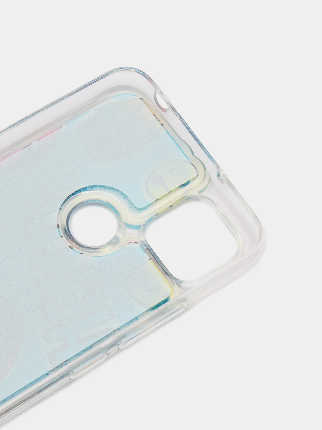 Морской чехол Xiaomi Redmi 9C, Redmi 9C NFC, Redmi 10A, Редми 9С переливающийся жидкий с блестками