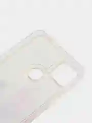 Кремовый чехол Xiaomi Redmi 9C, Redmi 9C NFC, Redmi 10A, Редми 9С переливающийся жидкий с блестками