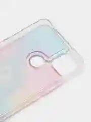 Коралловый чехол Xiaomi Redmi 9C, Redmi 9C NFC, Redmi 10A, Редми 9С переливающийся жидкий с блестками
