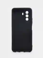 Черный чехол Huawei Nova Y70, Хуавей Нова У70 силиконовый, матовый, черный