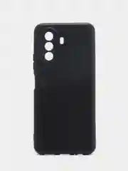 Черный чехол Huawei Nova Y70, Хуавей Нова У70 силиконовый, матовый, черный