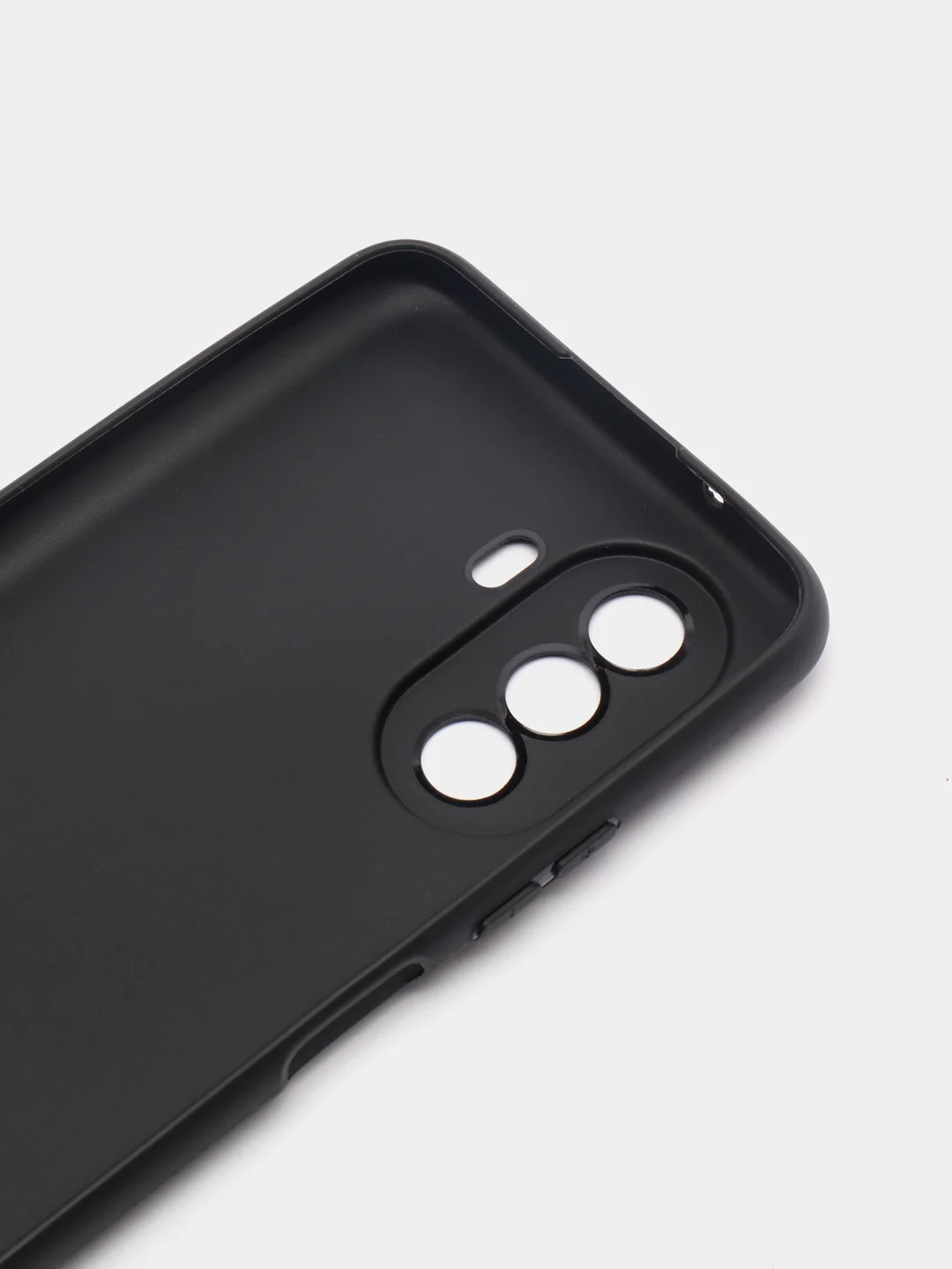 Черный чехол Huawei Nova Y70, Хуавей Нова У70 силиконовый, матовый, черный