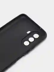Черный чехол Huawei Nova Y70, Хуавей Нова У70 силиконовый, матовый, черный