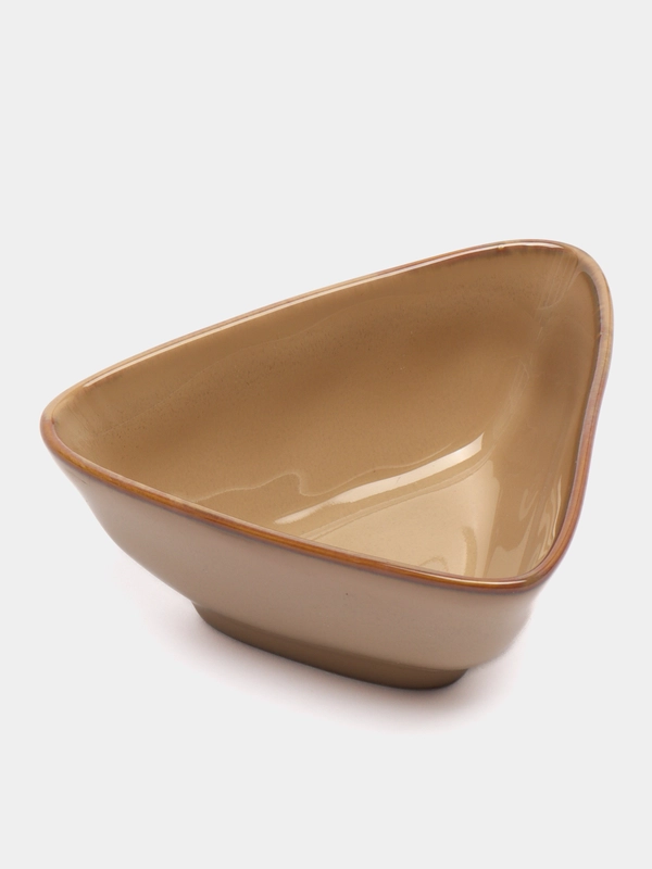 Розетка для соуса Ivlev Chef "Органика", 10 x 8 х 4 см, фарфор, бежевый