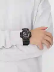 Черный мультифункциональные тактические часы