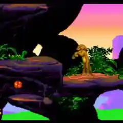 Игра Sega The Lion King, картридж