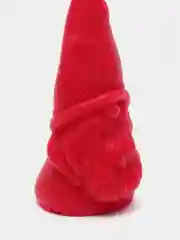 Красный свеча из воска "Гном"