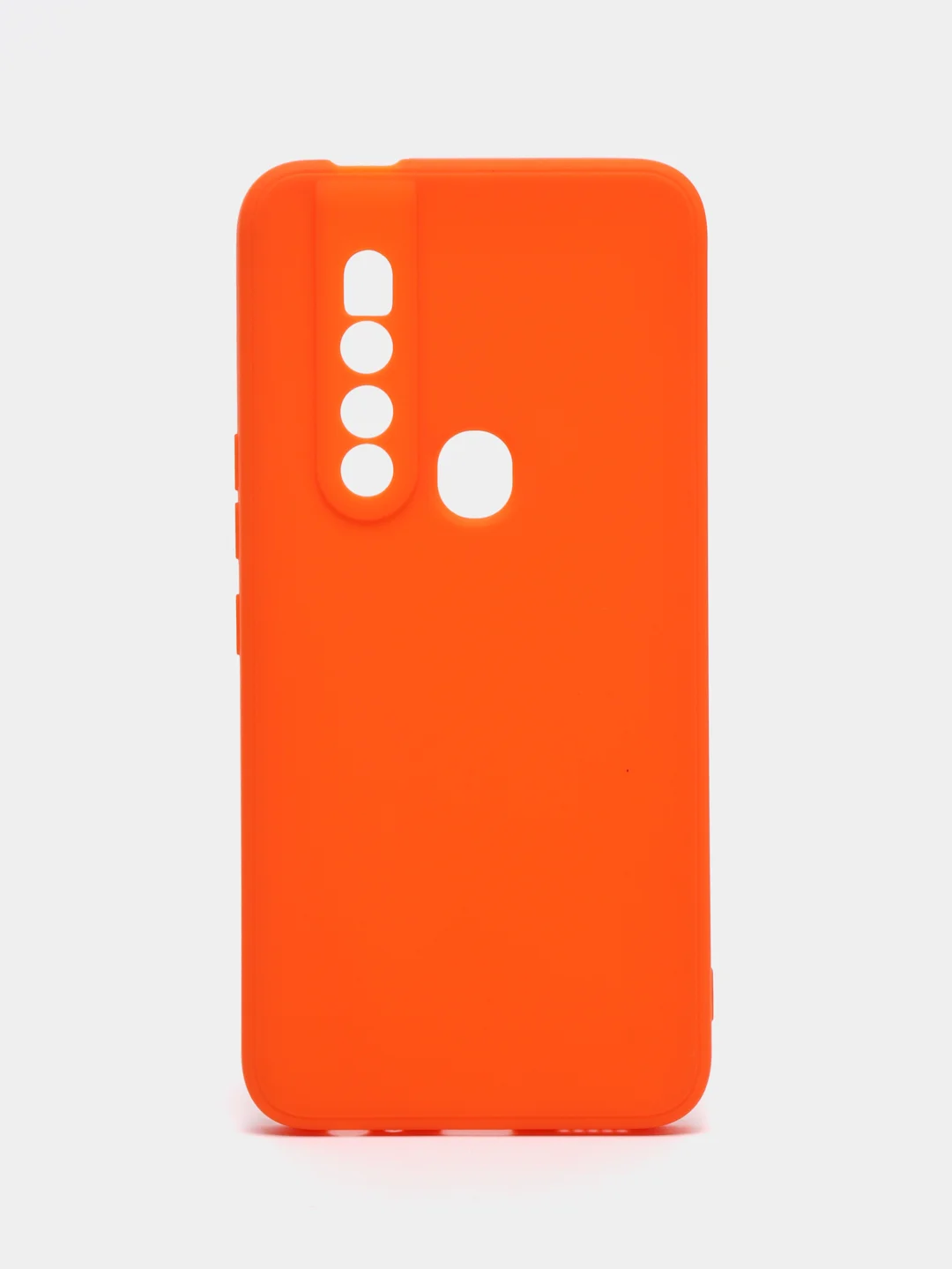 Оранжевый чехол Tecno CAMON 15 Pro (Техно Камон 15 Про), силиконовый