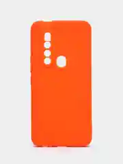 Оранжевый чехол Tecno CAMON 15 Pro (Техно Камон 15 Про), силиконовый