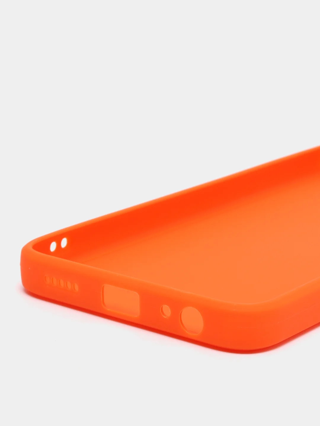 Оранжевый чехол Tecno CAMON 15 Pro (Техно Камон 15 Про), силиконовый