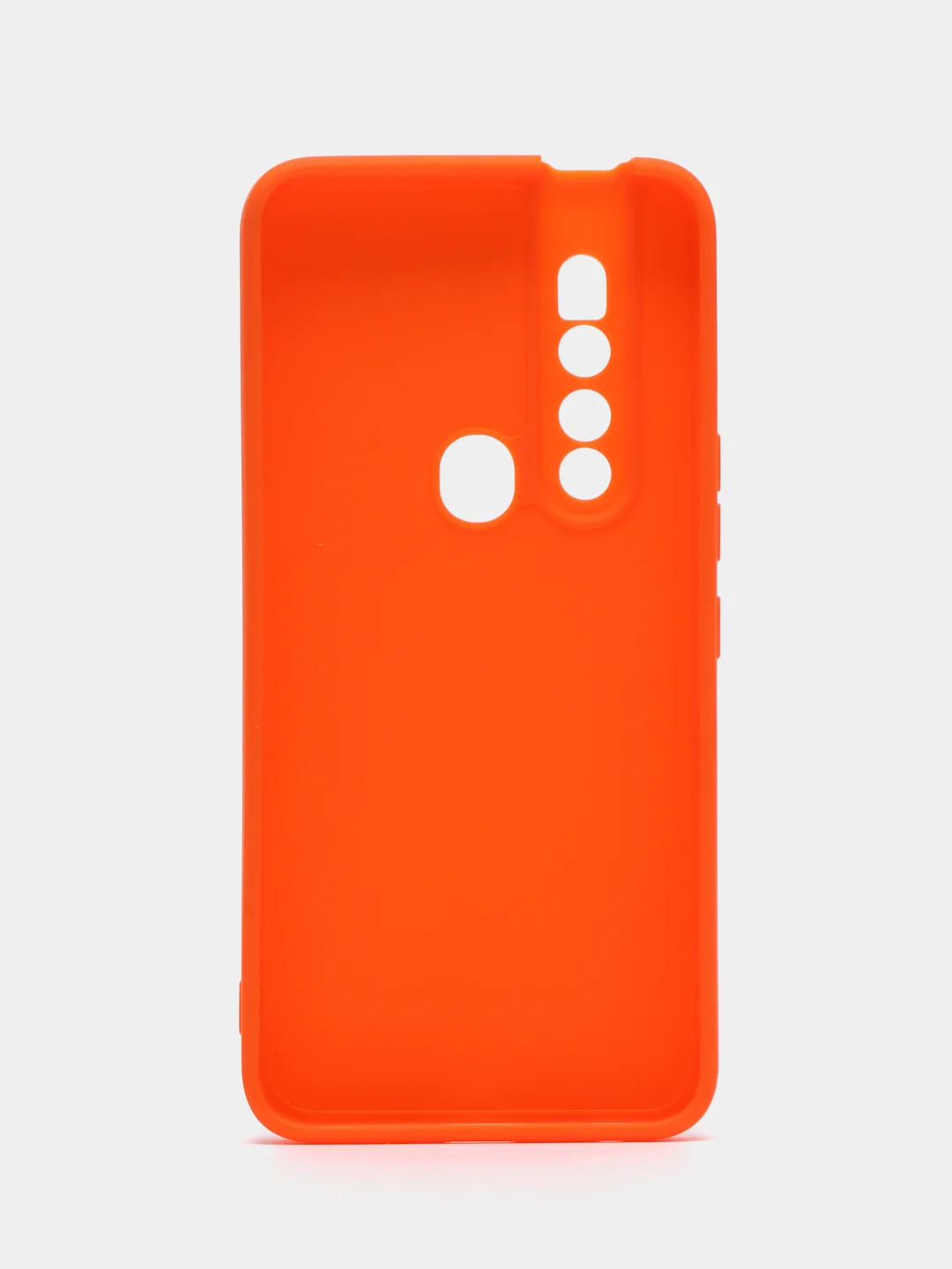 Оранжевый чехол Tecno CAMON 15 Pro (Техно Камон 15 Про), силиконовый
