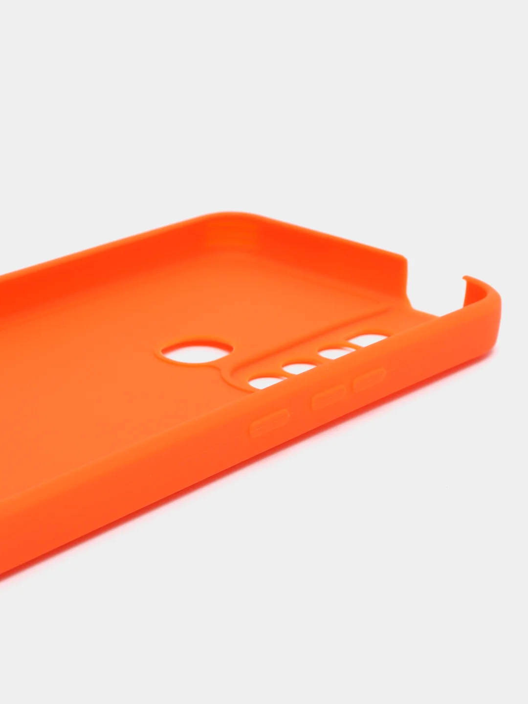 Оранжевый чехол Tecno CAMON 15 Pro (Техно Камон 15 Про), силиконовый