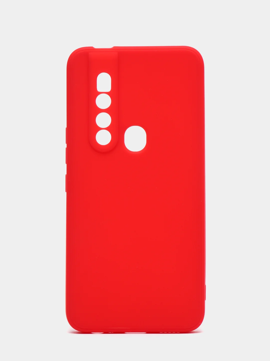 Красный чехол Tecno CAMON 15 Pro (Техно Камон 15 Про), силиконовый