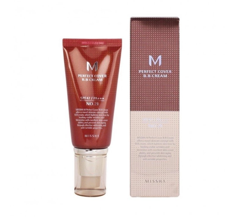 Тональный крем Perfect Cover BB Cream SPF42/PA+++ от Missha, 50 мл