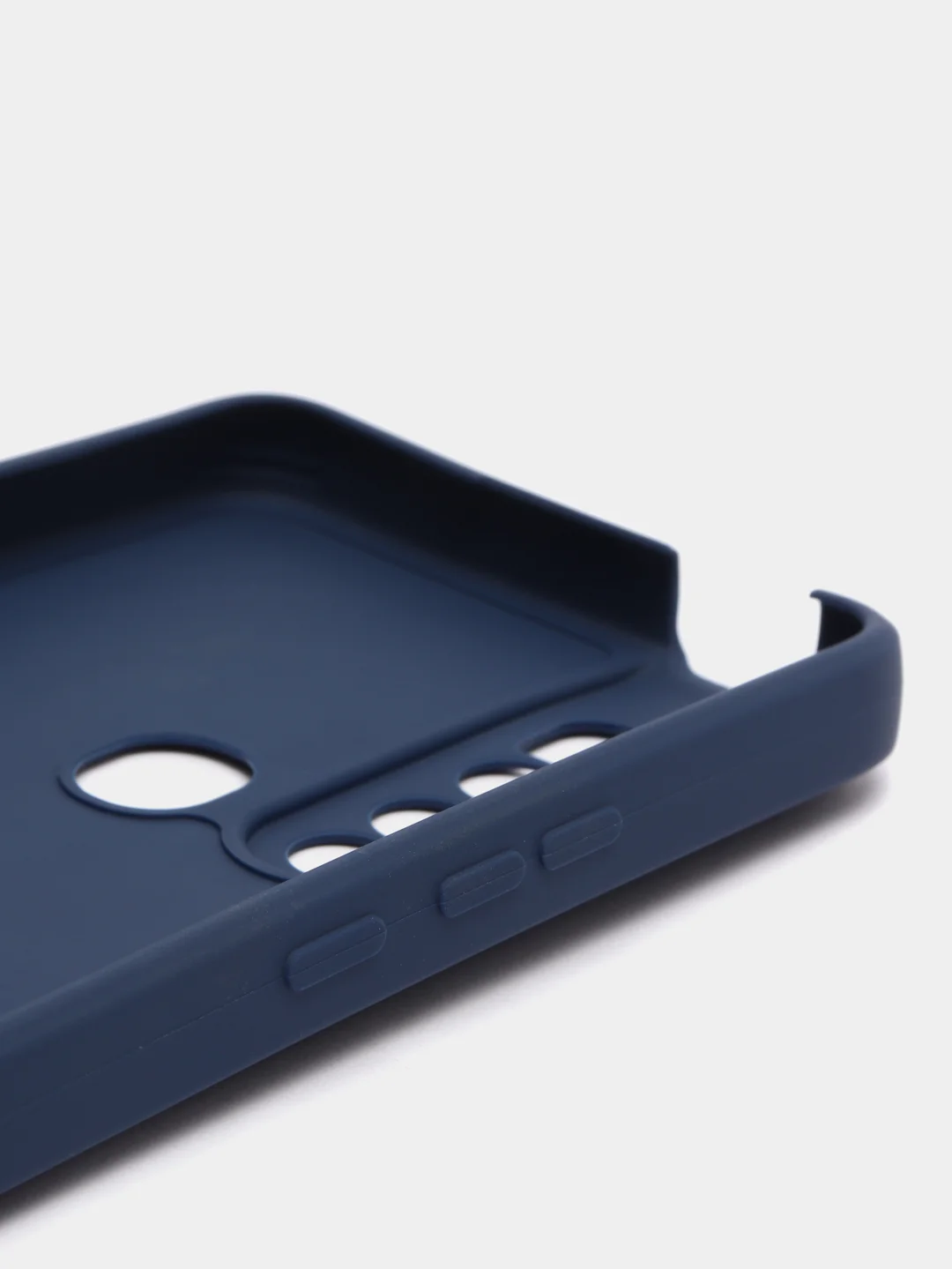 Синий чехол Tecno CAMON 15 Pro (Техно Камон 15 Про), силиконовый