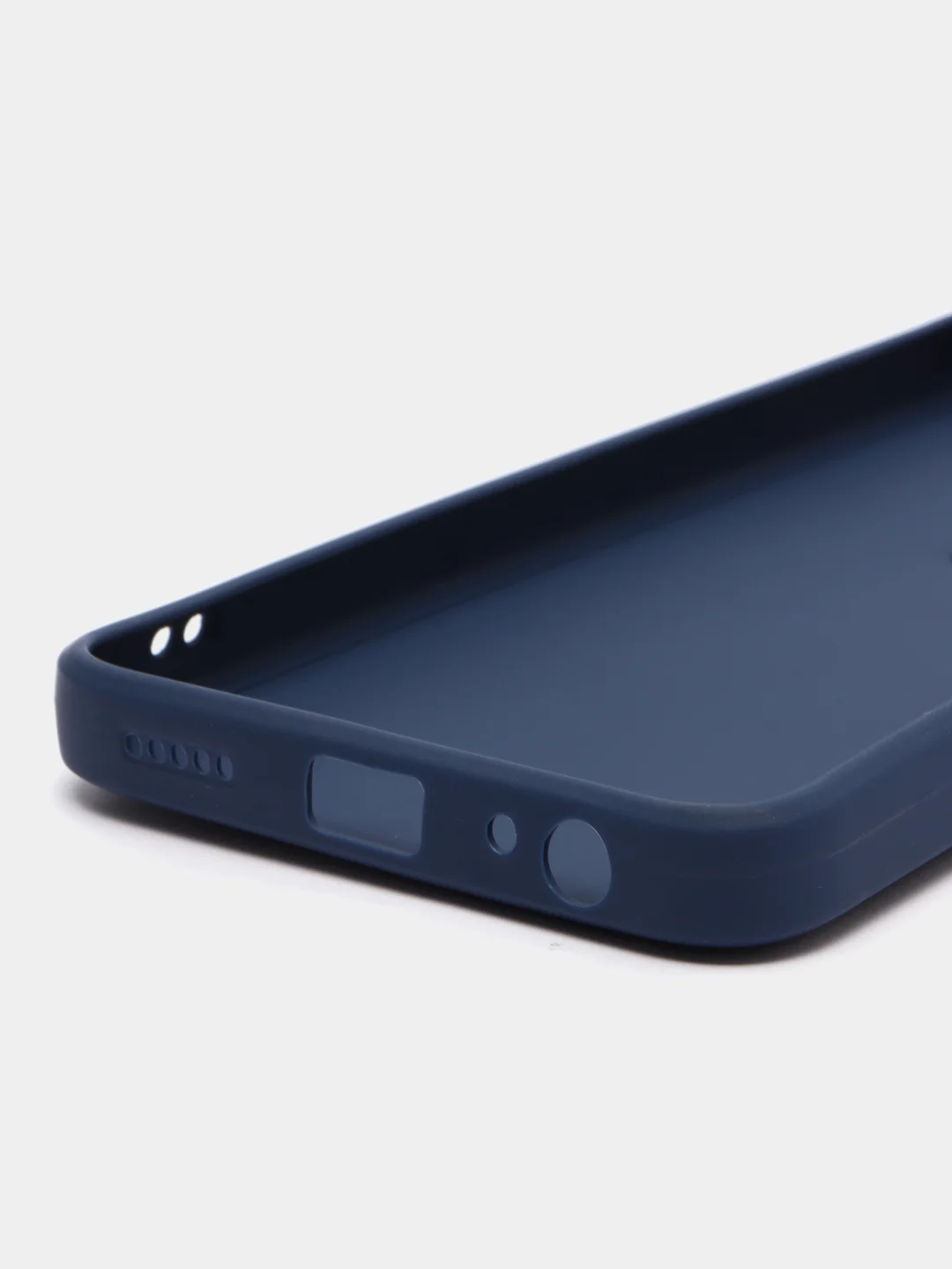 Синий чехол Tecno CAMON 15 Pro (Техно Камон 15 Про), силиконовый