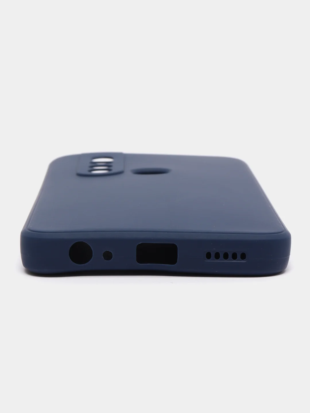 Синий чехол Tecno CAMON 15 Pro (Техно Камон 15 Про), силиконовый