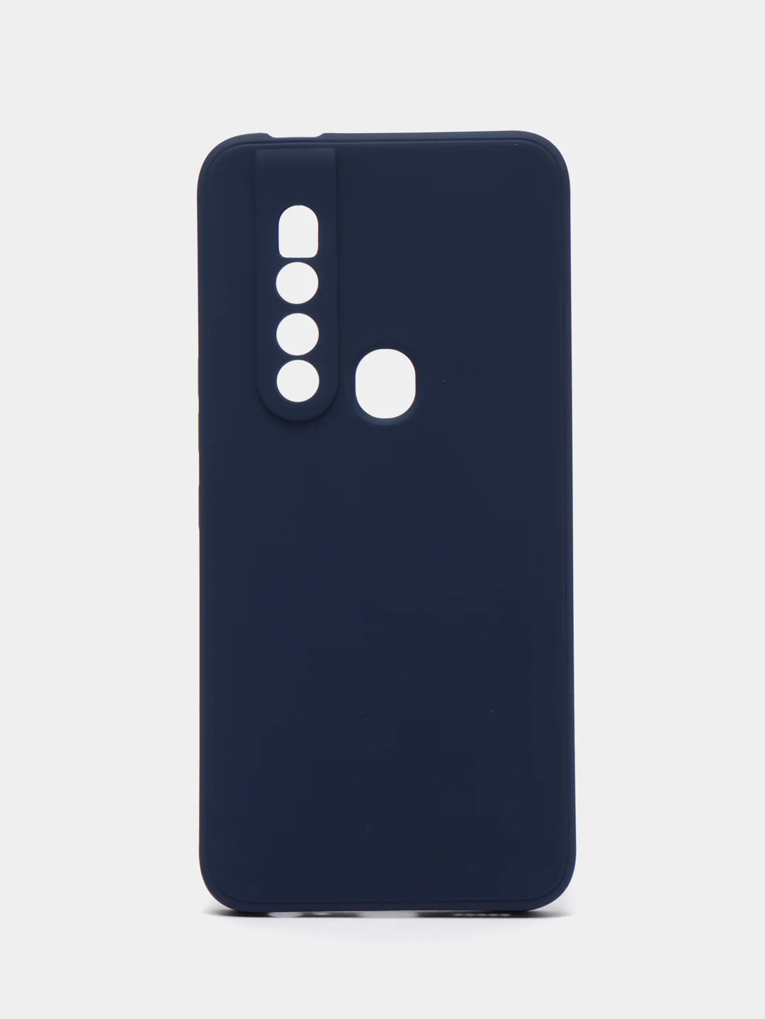 Синий чехол Tecno CAMON 15 Pro (Техно Камон 15 Про), силиконовый